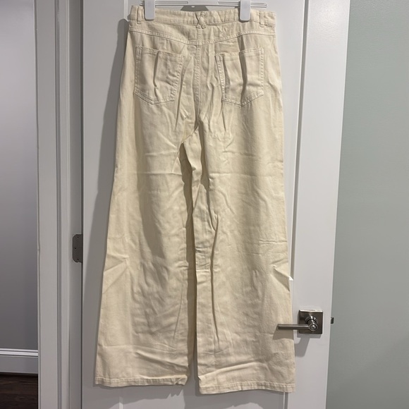 Double Zero Womens Wide Leg Jeans Large - Picture 5 of 6